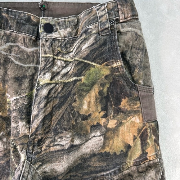 MAGELLAN Women’s Petite Camo Print Outdoor Hunting Fishing Cargo Pants Sz 27-28” - Picture 7 of 14